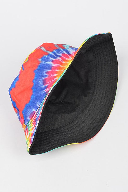 Chapeau bob réversible tie-dye