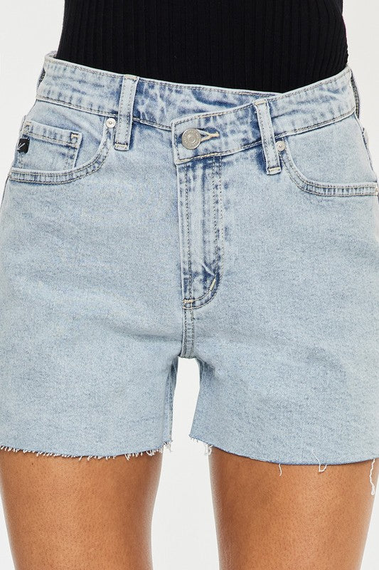 Shorts WB croisés taille haute