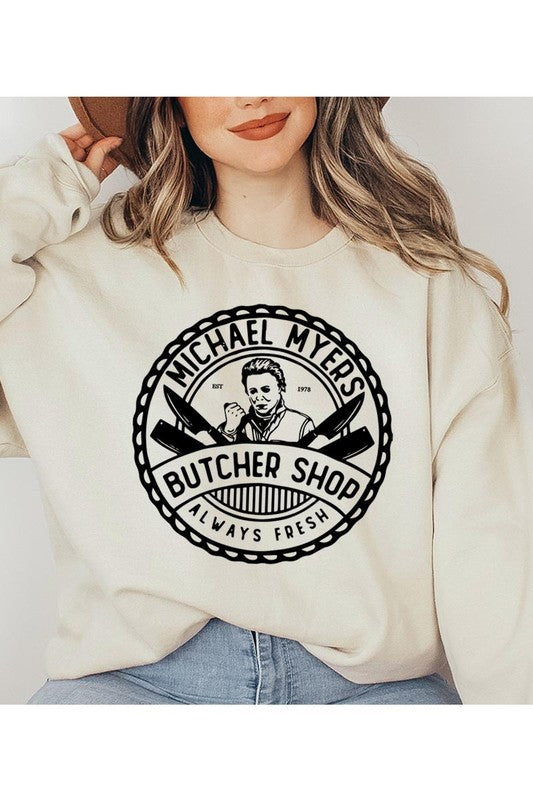 Butcher Shop UNISEX FLEECE SWEATSHIRT