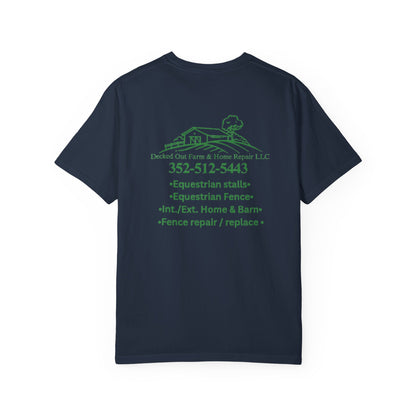 Equestrian Service Tee, Personalized T-Shirt for Horse Lovers, Gift for Farm Owners, Outdoor Apparel, Equestrian Lifestyle Shirt