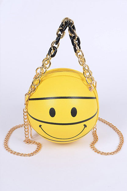 Smily Basketball Swing Clutch