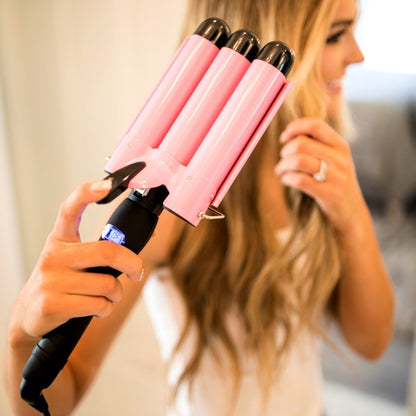 Beach Boho Wave Wand Mermaid Hair Curling Iron