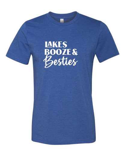 Lakes Booze and Besties Graphic Tee