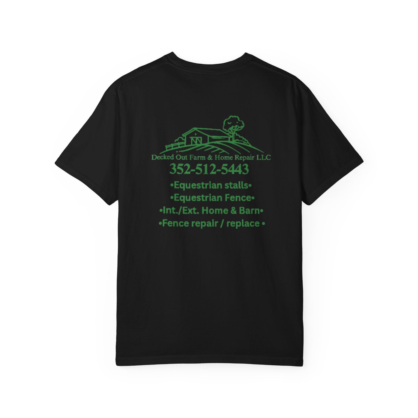 Equestrian Service Tee, Personalized T-Shirt for Horse Lovers, Gift for Farm Owners, Outdoor Apparel, Equestrian Lifestyle Shirt
