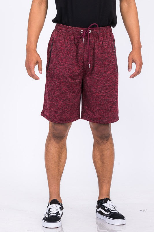 Weiv Marbled Active Running Shorts