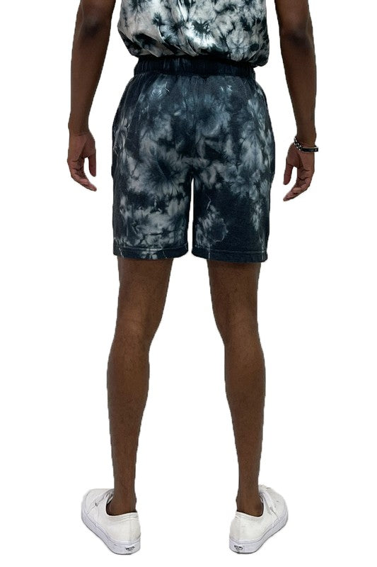 Men's Cotton Tye Dye Sweat Shorts