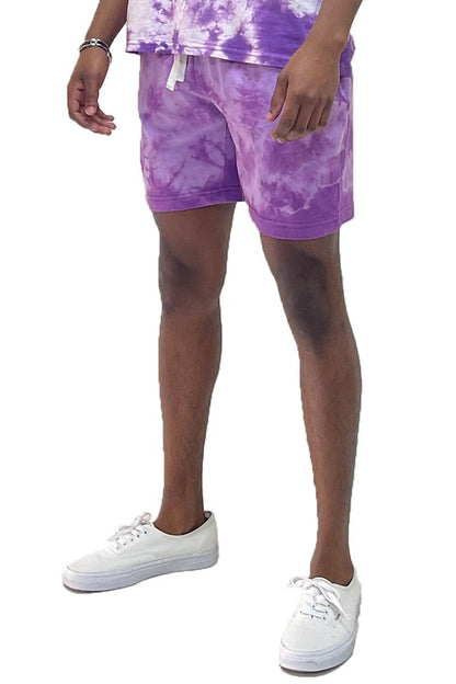 Men's Cotton Tye Dye Sweat Shorts