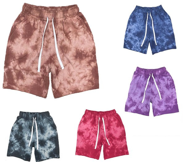 Men's Cotton Tye Dye Sweat Shorts