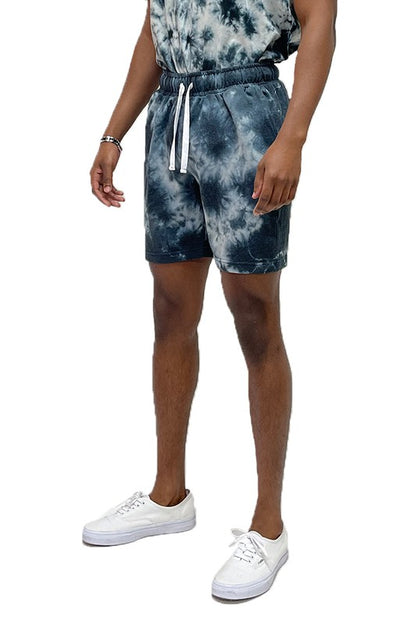 Men's Cotton Tye Dye Sweat Shorts