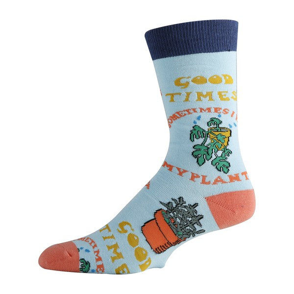 Wet My Plants - Mens Crew Socks