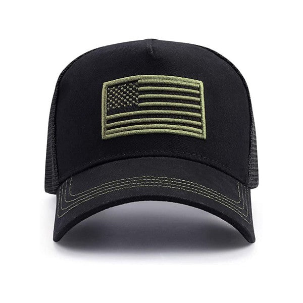 American Flag Unisex Trucker Hat