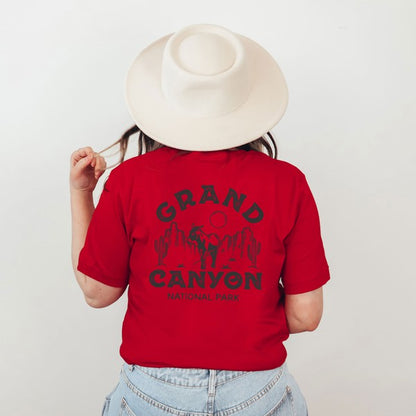 Vintage Grand Canyon Front & Back Graphic Tee