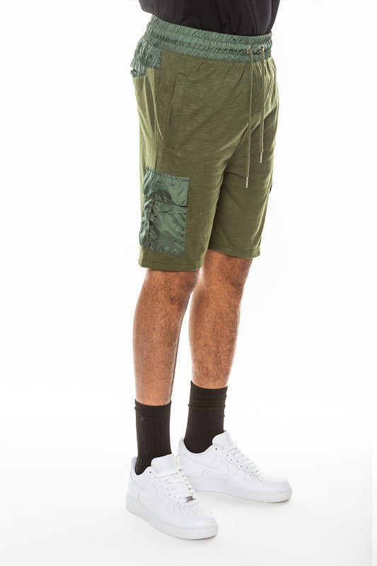 Weiv Heathered Light Weight Slub Shorts