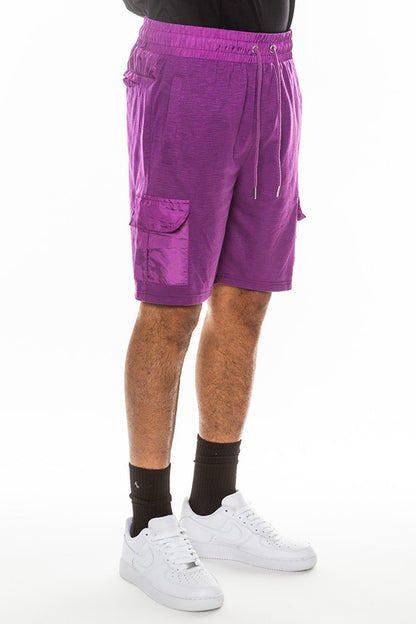 Weiv Heathered Light Weight Slub Shorts