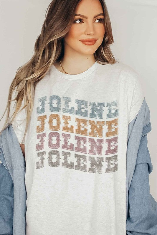 JOLENE WESTERN DOLLY GRAPHIC T-SHIRT