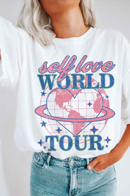 SELF LOVE WORLD TOUR GRAPHIC TEE