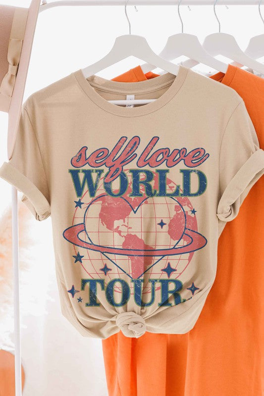 SELF LOVE WORLD TOUR GRAPHIC TEE