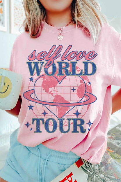 SELF LOVE WORLD TOUR GRAPHIC TEE