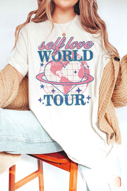 SELF LOVE WORLD TOUR GRAPHIC TEE