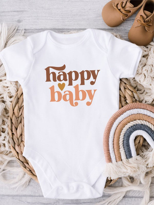 Happy Baby Baby Onesie