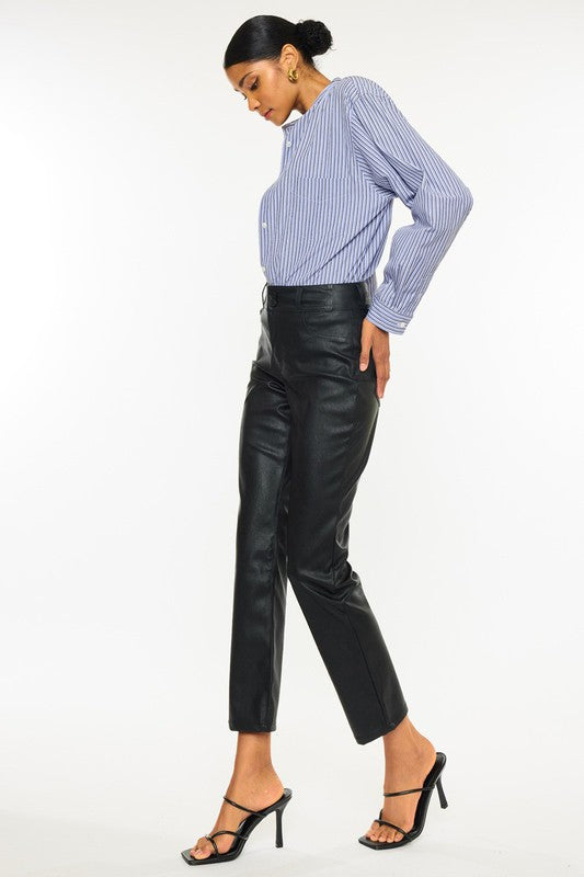 High Rise Skinny Straight Jean