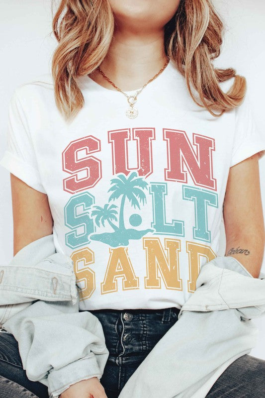 SUN SALT SAND GRAPHIC T-SHIRT