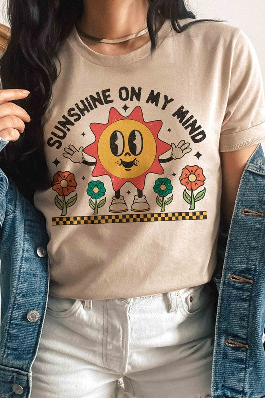 SUNSHINE ON MY MIND GRAPHIC TEE