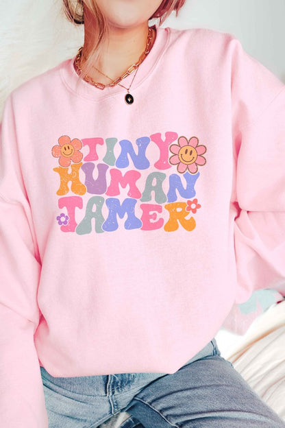 TINY HUMAN TAMER Graphic Sweatshirt