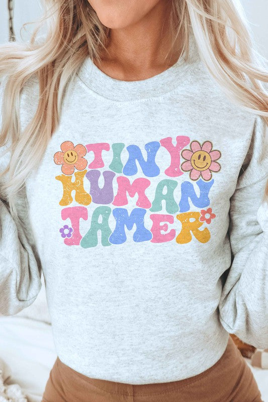 TINY HUMAN TAMER Graphic Sweatshirt