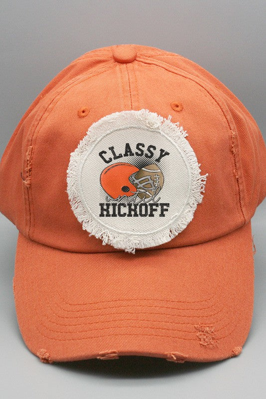 GameDay Hat Orange Classy Until Kickoff