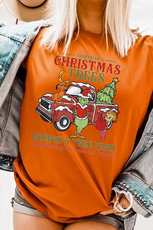 Grinch Tree Farm UNISEX SHORT SLEEVE