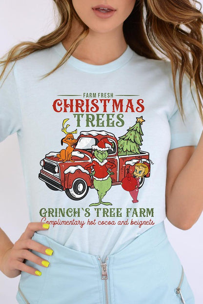 Grinch Tree Farm UNISEX SHORT SLEEVE