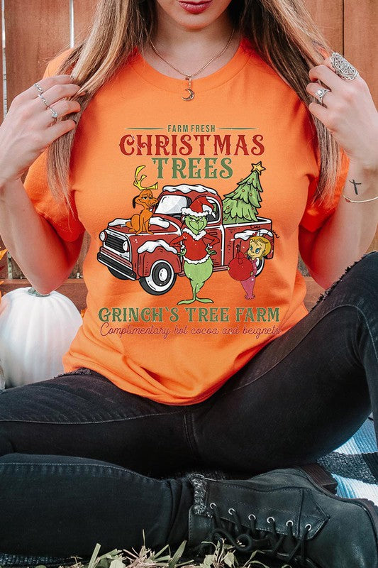 Grinch Tree Farm UNISEX SHORT SLEEVE