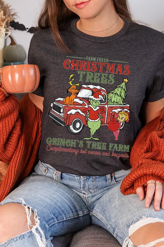 Grinch Tree Farm UNISEX SHORT SLEEVE