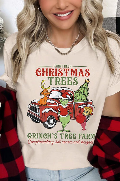 Grinch Tree Farm UNISEX SHORT SLEEVE