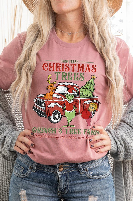 Grinch Tree Farm UNISEX SHORT SLEEVE