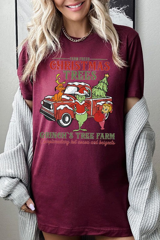 Grinch Tree Farm UNISEX SHORT SLEEVE