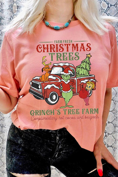 Grinch Tree Farm UNISEX SHORT SLEEVE