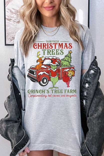 Grinch Tree Farm UNISEX SHORT SLEEVE