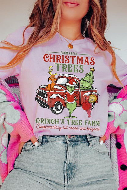 Grinch Tree Farm UNISEX SHORT SLEEVE