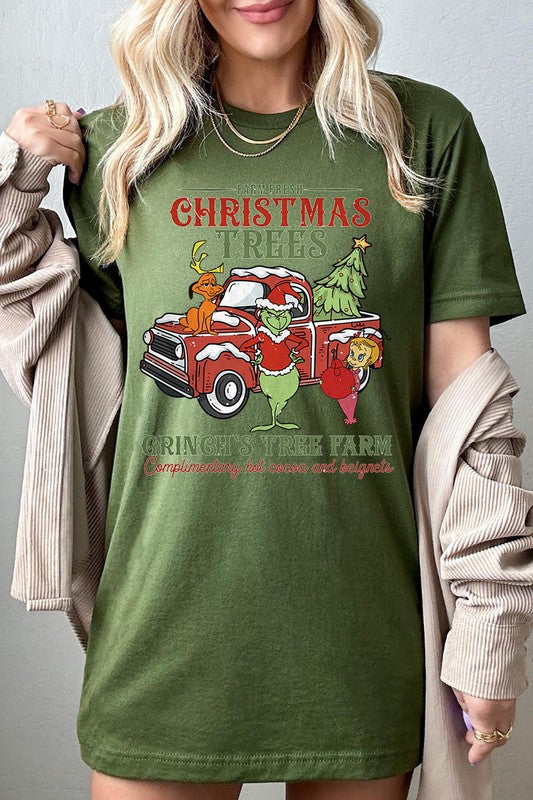 Grinch Tree Farm UNISEX SHORT SLEEVE