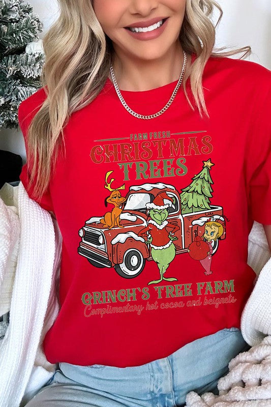 Grinch Tree Farm UNISEX SHORT SLEEVE