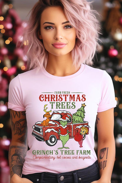 Grinch Tree Farm UNISEX SHORT SLEEVE