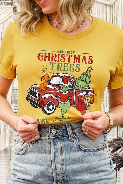 Grinch Tree Farm UNISEX SHORT SLEEVE