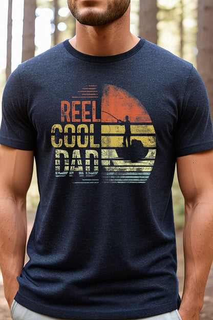 Reel Cool Dad Graphic Tee