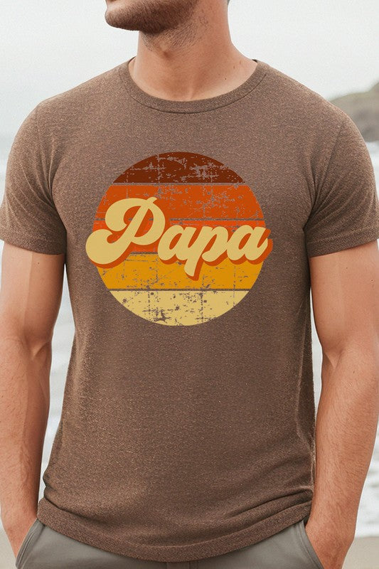 Papa Circle Graphic Tee