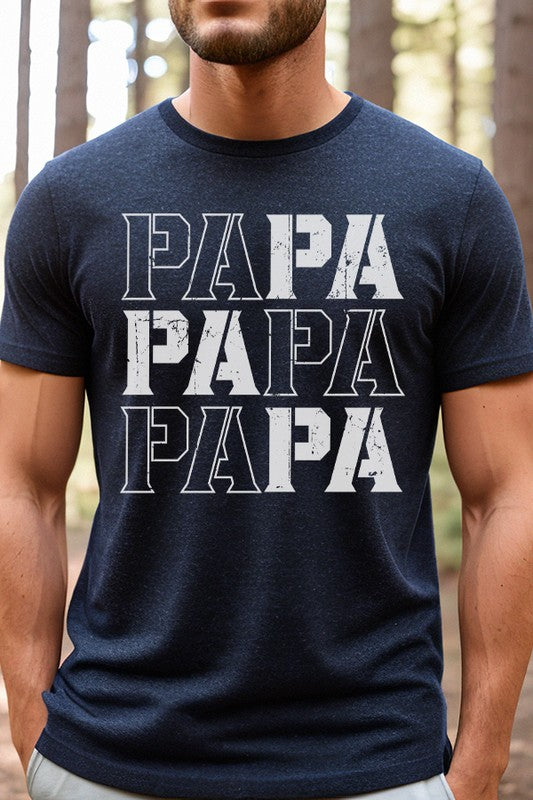 Men's Papa Stack Graphic Tee