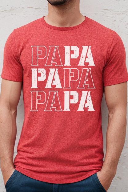 Men's Papa Stack Graphic Tee