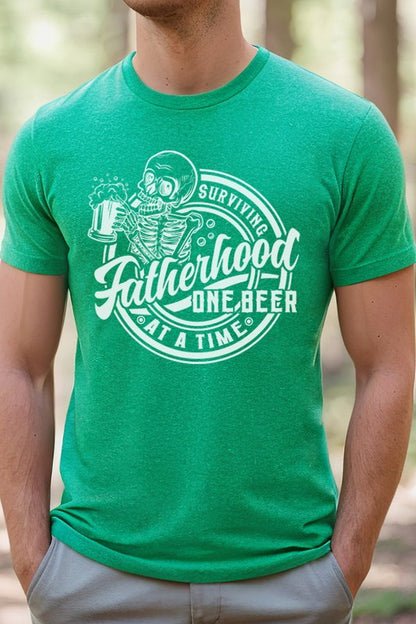 Surviving Fatherhood One Beer Tee