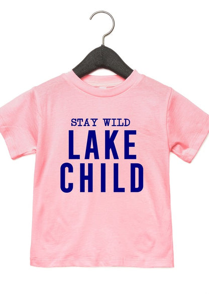 Stay Wild Lake Child Toddler Tee